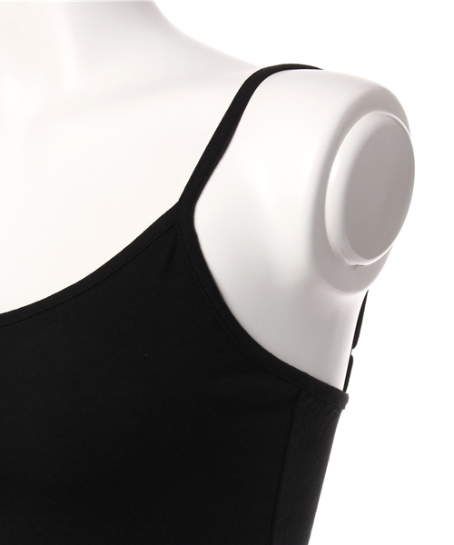 MOUSSY（マウジー）の「SHORT CAMI（チューブトップ・レディース・ライトブルー/オフホワイト/ブラック・2/1）」の7枚目の写真