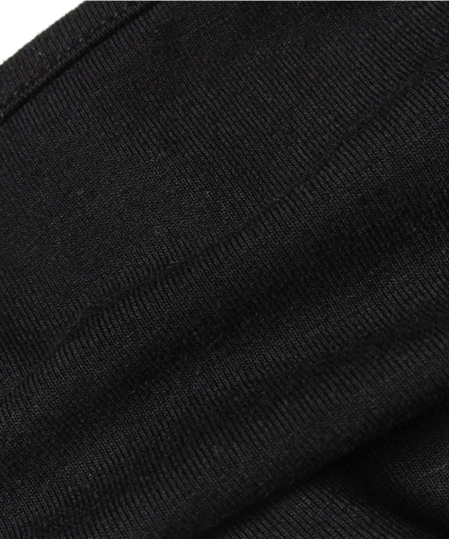 MOUSSY（マウジー）の「SHORT CAMI（チューブトップ・レディース・ライトブルー/オフホワイト/ブラック・2/1）」の10枚目の写真