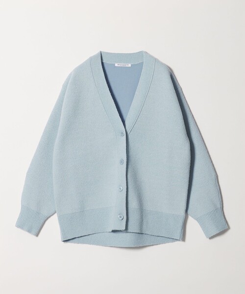 BEAUTY&YOUTH UNITED ARROWS(ビューティーアンドユースユナイテッドアローズ)の「【WEB限定 Wardrobe DAILY MINIMAL】ブークレ Vネック ニットカーディガン(カーディガン/ボレロ・レディース・ブラック/ライトブルー/ベージュ・FREE)」の19枚目の写真