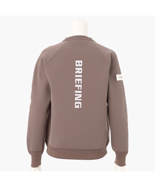 BRIEFING(ブリーフィング)の「【BRIEFING GOLF/ブリーフィングゴルフ】WOMEN’S BIRDS EYE KNIT CREWNECK(ニット/セーター・レディース・ブラウン系その他6/ホワイト・S/M)」の12枚目の写真