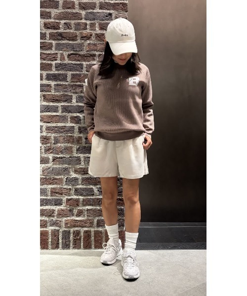 BRIEFING(ブリーフィング)の「【BRIEFING GOLF/ブリーフィングゴルフ】WOMEN’S BIRDS EYE KNIT CREWNECK(ニット/セーター・レディース・ブラウン系その他6/ホワイト・S/M)」の2枚目の写真