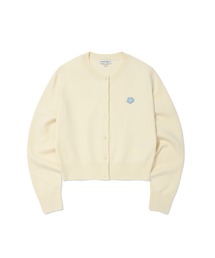 WOMEN'S BASIC ROUND NECK CARDIGAN