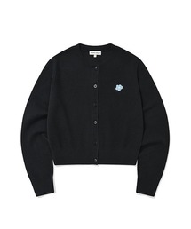WOMEN'S BASIC ROUND NECK CARDIGAN