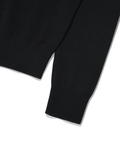 Wacky WiLLy(ワッキーウィリー)の「WOMEN'S BASIC ROUND NECK CARDIGAN(カーディガン/ボレロ・レディース・ブラック/グレー/オリーブ/クリーム・SMALL/MEDIUM/LARGE)」の11枚目の写真
