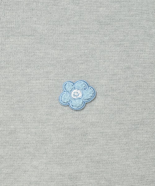 Wacky WiLLy(ワッキーウィリー)の「WOMEN'S BASIC ROUND NECK CARDIGAN(カーディガン/ボレロ・レディース・ブラック/グレー/オリーブ/クリーム・SMALL/MEDIUM/LARGE)」の15枚目の写真