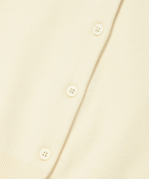 Wacky WiLLy(ワッキーウィリー)の「WOMEN'S BASIC ROUND NECK CARDIGAN(カーディガン/ボレロ・レディース・ブラック/グレー/オリーブ/クリーム・SMALL/MEDIUM/LARGE)」の22枚目の写真