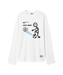 オーバーサイズ OWN GOAL 長袖Tシャツ
