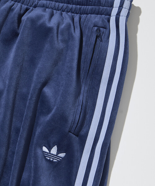 FREAK'S STORE(フリークスストア)の「adidas/アディダス 【国内販路限定 / EXCLUSIVE】FIREBIRD TRACK PANTS VELOUR/ファイヤーバード ベロア トラックパンツ(その他パンツ・レディース・ネイビー・X-SMALL/SMALL)」の8枚目の写真