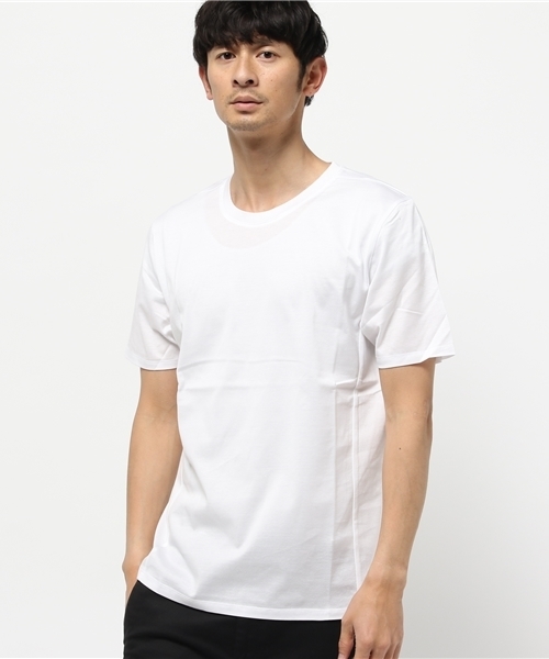 COMME CA ISM(コムサイズム)の「半袖クルーネックTシャツ(Tシャツ/カットソー・メンズ・ホワイト/ブラック/グレー・MEDIUM/X-LARGE/LARGE/SMALL)」の1枚目の写真