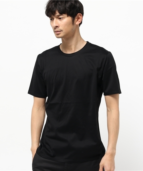 COMME CA ISM(コムサイズム)の「半袖クルーネックTシャツ(Tシャツ/カットソー・メンズ・ホワイト/ブラック/グレー・MEDIUM/X-LARGE/LARGE/SMALL)」の2枚目の写真