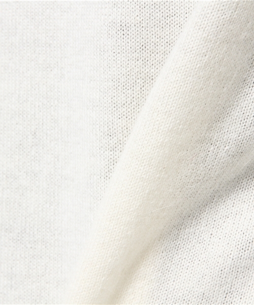 Khaju(カージュ)の「Khaju:Vネックビッグニット(ニット/セーター・レディース・レッド/オフホワイト/グレー・ONE SIZE)」の10枚目の写真