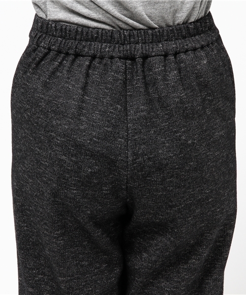 22 OCTOBRE（ヴァンドゥ－オクトーブル）の「チェックジャガードジャージーパンツ【セットアップ対応商品】（その他パンツ・レディース・ブラック/ボルドー・36/38）」の7枚目の写真