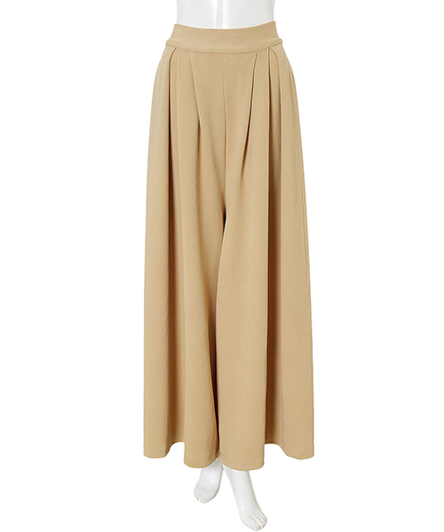 fifth（フィフス）の「スカートライクタックワイドパンツ（その他パンツ・レディース・ブラック/ピンク/ネイビー/ベージュ/アイボリー・MEDIUM/SMALL）」の9枚目の写真