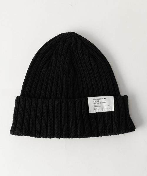 RACAL(ラカル)の「<Racal> STANDARDKNITCAP/ニットキャップ ◆(ニットキャップ/ビーニー・メンズ・ライトピンク/ネイビー/ブラック/グレー/ベージュ・FREE)」の2枚目の写真