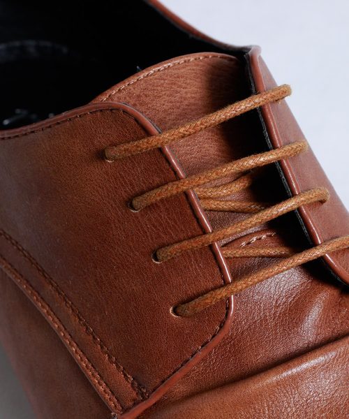 MONO-MART（モノマート）の「PVCレザープレーントゥドレスシューズ/バブーシュブーツ(MONO-MART)（ドレスシューズ・メンズ・ブラウン/ダークブラウン/キャメル/チャコールグレー/ブラック・M/L）」の11枚目の写真
