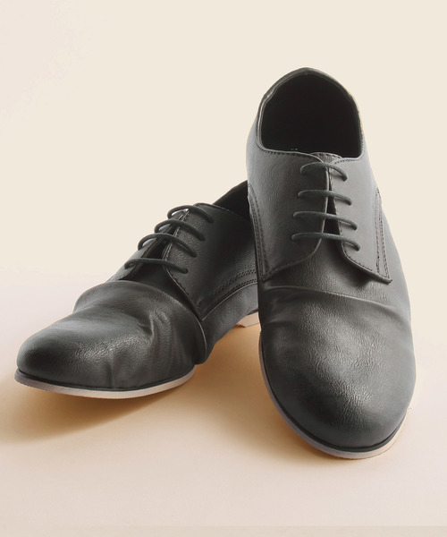 MONO-MART（モノマート）の「PVCレザープレーントゥドレスシューズ/バブーシュブーツ(MONO-MART)（ドレスシューズ・メンズ・ブラウン/ダークブラウン/キャメル/チャコールグレー/ブラック・M/L）」の22枚目の写真