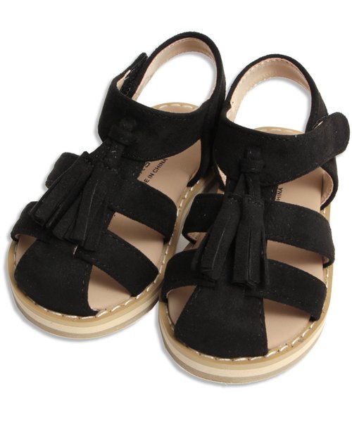 Ampersand（アンパサンド）の「ベビータッセル付きサンダル（サンダル・キッズ・オフホワイト/ブラック/ブラウン・13.5/15 /13/14/14.5）」の9枚目の写真