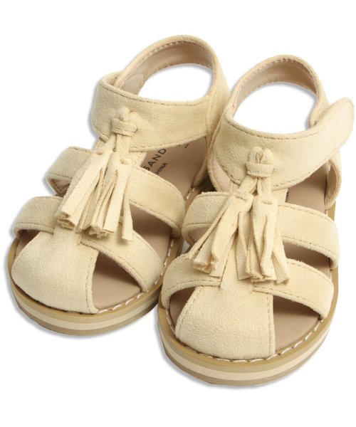 Ampersand（アンパサンド）の「ベビータッセル付きサンダル（サンダル・キッズ・オフホワイト/ブラック/ブラウン・13.5/15 /13/14/14.5）」の5枚目の写真