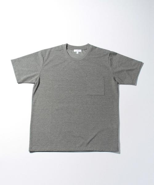 BEAUTY&YOUTH UNITED ARROWS(ビューティーアンドユースユナイテッドアローズ)の「BY ニュークイック Tシャツ -MADE IN JAPAN- ◆(Tシャツ/カットソー・メンズ・ライトブルー/グレー/ネイビー・X-LARGE/LARGE/MEDIUM/SMALL)」の2枚目の写真