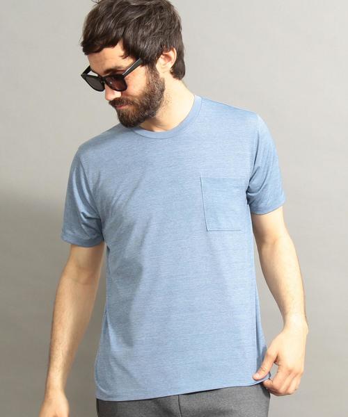 BEAUTY&YOUTH UNITED ARROWS(ビューティーアンドユースユナイテッドアローズ)の「BY ニュークイック Tシャツ -MADE IN JAPAN- ◆(Tシャツ/カットソー・メンズ・ライトブルー/グレー/ネイビー・X-LARGE/LARGE/MEDIUM/SMALL)」の5枚目の写真