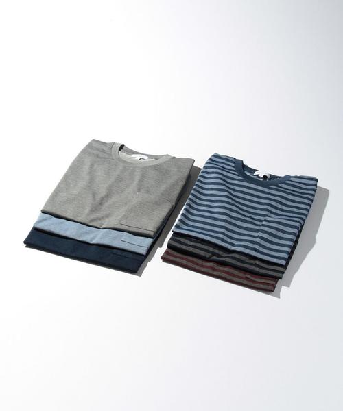 BEAUTY&YOUTH UNITED ARROWS(ビューティーアンドユースユナイテッドアローズ)の「BY ニュークイック Tシャツ -MADE IN JAPAN- ◆(Tシャツ/カットソー・メンズ・ライトブルー/グレー/ネイビー・X-LARGE/LARGE/MEDIUM/SMALL)」の14枚目の写真