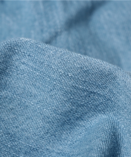 Honeys（ハニーズ）の「デニムワイドアンクル丈（デニムパンツ・レディース・ライトブルー/オフホワイト/ブルー・L/LL/SS/M/S）」の9枚目の写真