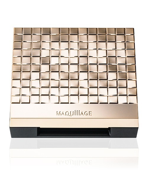 MAQuillAGE(マキアージュ)の「マキアージュ ドラマティックムードヴェール (シルキー) 用ケース(その他ビューティーグッズ)」|ゴールド