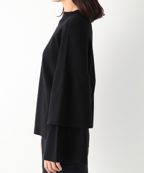 A part by（アパートバイ）の「12GCソデフリルクルーネックニットLS　764426 （ニット/セーター・レディース・オレンジ/ブラック/ホワイト/グレー/オレンジ系その他・FREE）」の16枚目の写真