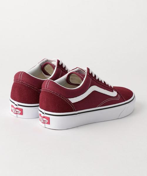 VANS（バンズ）の「＜VANS（バンズ）＞OLD SKOOL オールドスクールスニーカー（スニーカー・レディース・レッド・6h/5/4h/5h/6）」の6枚目の写真