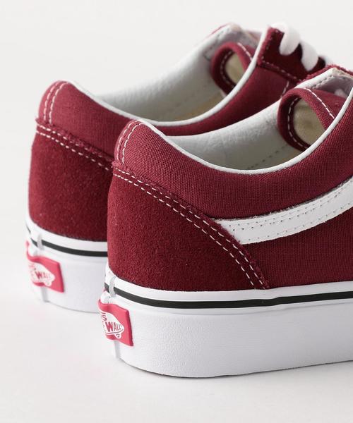 VANS（バンズ）の「＜VANS（バンズ）＞OLD SKOOL オールドスクールスニーカー（スニーカー・レディース・レッド・6h/5/4h/5h/6）」の8枚目の写真