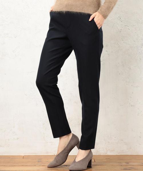 green label relaxing（グリーンレーベルリラクシング）の「[手洗い可能] ◆CR 2WAY キモウ パンツ ◆（その他パンツ・レディース・ライトグレー/ブラック/ネイビー/オフホワイト・44/46/40/38/42/36/34）」の4枚目の写真