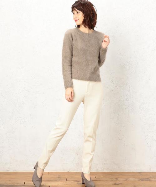 green label relaxing（グリーンレーベルリラクシング）の「[手洗い可能] ◆CR 2WAY キモウ パンツ ◆（その他パンツ・レディース・ライトグレー/ブラック/ネイビー/オフホワイト・44/46/40/38/42/36/34）」の9枚目の写真