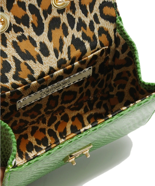 CROON A SONG（クルーンアソング）の「カラーミニポシェット（ショルダーバッグ・レディース・グリーン/ブルー/ピンク・FREE）」の7枚目の写真