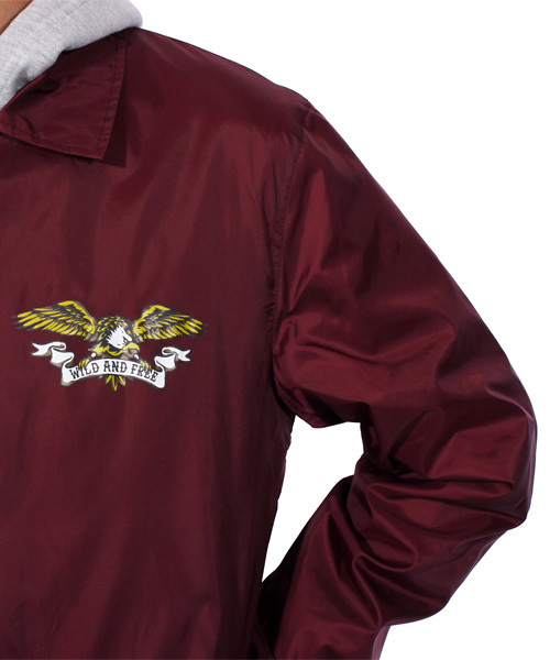 ８(eight)（エイト）の「イーグル コーチジャケット ナイロンジャケット （ナイロンジャケット・メンズ・ネイビー/ワイン/カーキ/ブラック・LARGE/MEDIUM/X-LARGE）」の12枚目の写真