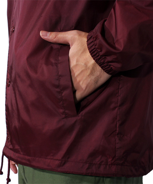 ８(eight)（エイト）の「イーグル コーチジャケット ナイロンジャケット （ナイロンジャケット・メンズ・ネイビー/ワイン/カーキ/ブラック・LARGE/MEDIUM/X-LARGE）」の14枚目の写真