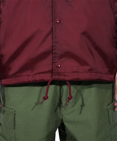 ８(eight)（エイト）の「イーグル コーチジャケット ナイロンジャケット （ナイロンジャケット・メンズ・ネイビー/ワイン/カーキ/ブラック・LARGE/MEDIUM/X-LARGE）」の15枚目の写真