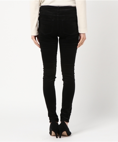 earth music&ecology（アースミュージックアンドエコロジー）の「コーデュロイスキスキスキニー（その他パンツ・レディース・チャコールグレー/ベージュ/ブラック/カーキ/ネイビー/キャメル・L/M/S/XXS/XS）」の12枚目の写真