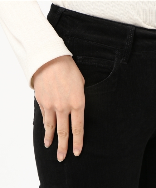 earth music&ecology（アースミュージックアンドエコロジー）の「コーデュロイスキスキスキニー（その他パンツ・レディース・チャコールグレー/ベージュ/ブラック/カーキ/ネイビー/キャメル・L/M/S/XXS/XS）」の10枚目の写真