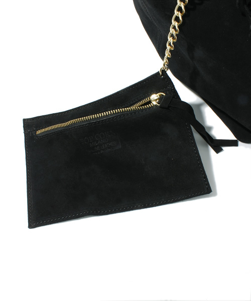 NANO universe(ナノユニバース)の「POPCORN/タッセルチェーン&ポーチ付 トートバッグ(トートバッグ・レディース・ブラック/ブルー/グリーン/ボルドー/キャメル/ブラウン/チャコールグレー/グレイッシュベージュ・FREE)」の15枚目の写真