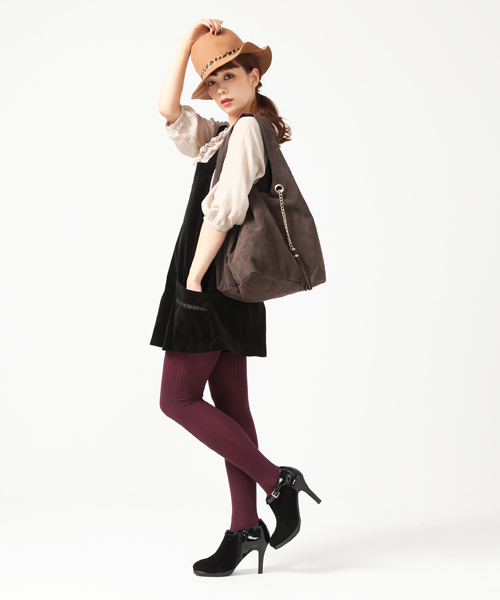 NANO universe(ナノユニバース)の「POPCORN/タッセルチェーン&ポーチ付 トートバッグ(トートバッグ・レディース・ブラック/ブルー/グリーン/ボルドー/キャメル/ブラウン/チャコールグレー/グレイッシュベージュ・FREE)」の16枚目の写真