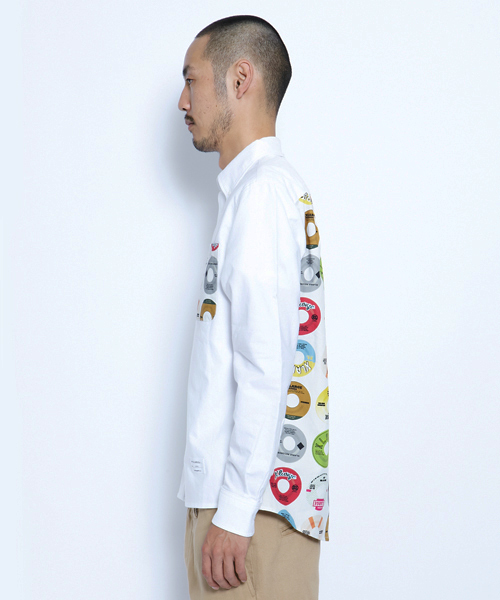 XLARGE（エクストララージ）の「7inch LABEL PRINT SHIRT（シャツ/ブラウス・メンズ・ホワイト/ブラック/ライトブルー/A/B/C・SMALL/MEDIUM/LARGE/X-LARGE）」の7枚目の写真