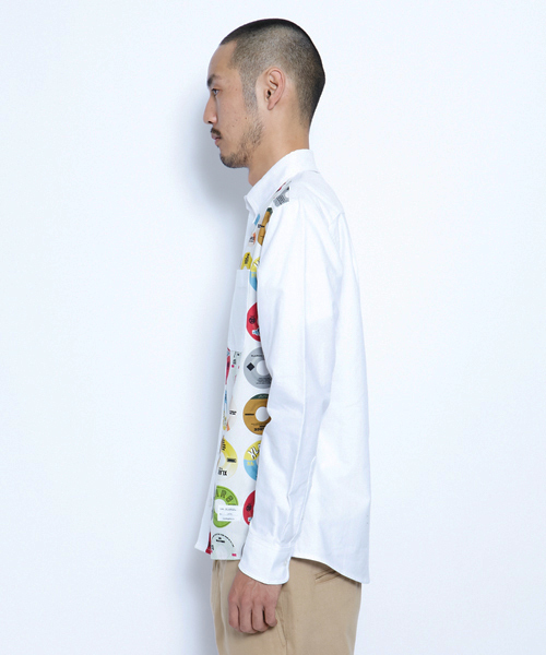 XLARGE（エクストララージ）の「7inch LABEL PRINT SHIRT（シャツ/ブラウス・メンズ・ホワイト/ブラック/ライトブルー/A/B/C・SMALL/MEDIUM/LARGE/X-LARGE）」の9枚目の写真