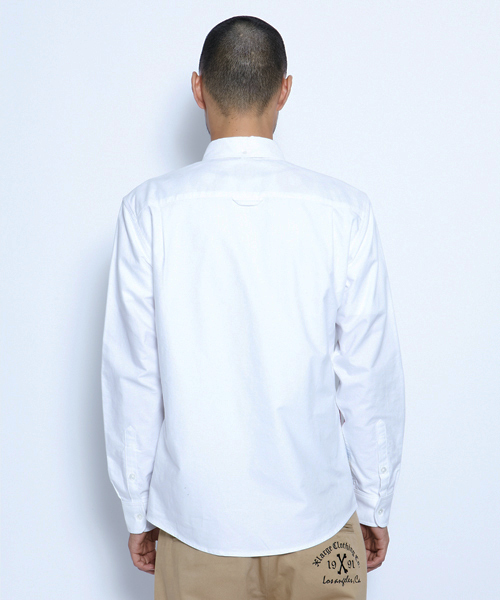 XLARGE（エクストララージ）の「7inch LABEL PRINT SHIRT（シャツ/ブラウス・メンズ・ホワイト/ブラック/ライトブルー/A/B/C・SMALL/MEDIUM/LARGE/X-LARGE）」の10枚目の写真