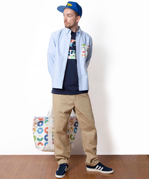 XLARGE（エクストララージ）の「7inch LABEL PRINT SHIRT（シャツ/ブラウス・メンズ・ホワイト/ブラック/ライトブルー/A/B/C・SMALL/MEDIUM/LARGE/X-LARGE）」の15枚目の写真