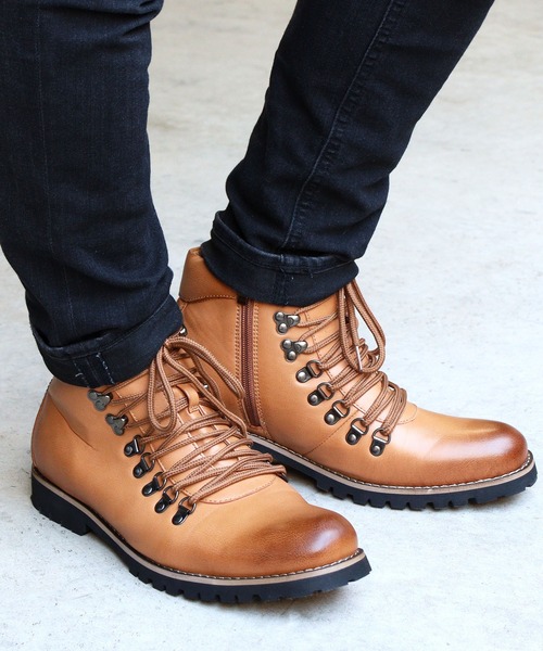 AAA（トリプルエー）の「AAA+ / カジュアルマウンテンブーツ(2352)（ブーツ・メンズ・ベージュ系その他/キャメル/ワイン/ブラウン/ブラック系その他/ブラウン系その他/ブラック/グレー/ネイビー/ダークブラウン/ブラウン系その他2/ブラック系その他2/イエロー系その他・40/41/42/43/44）」の11枚目の写真