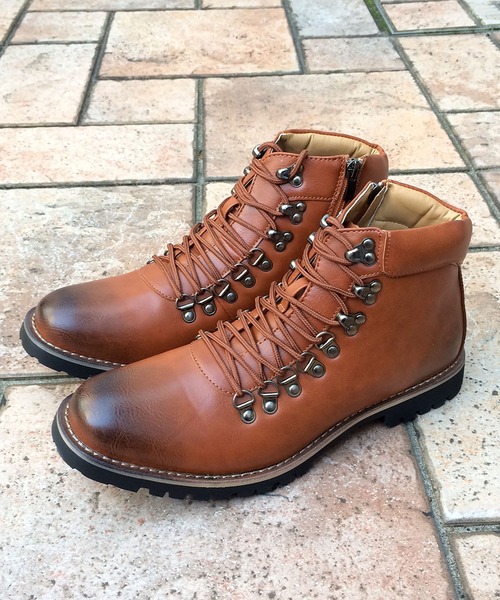 AAA（トリプルエー）の「AAA+ / カジュアルマウンテンブーツ(2352)（ブーツ・メンズ・ベージュ系その他/キャメル/ワイン/ブラウン/ブラック系その他/ブラウン系その他/ブラック/グレー/ネイビー/ダークブラウン/ブラウン系その他2/ブラック系その他2/イエロー系その他・40/41/42/43/44）」の7枚目の写真