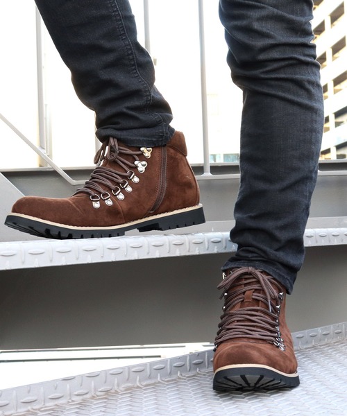 AAA（トリプルエー）の「AAA+ / カジュアルマウンテンブーツ(2352)（ブーツ・メンズ・ベージュ系その他/キャメル/ワイン/ブラウン/ブラック系その他/ブラウン系その他/ブラック/グレー/ネイビー/ダークブラウン/ブラウン系その他2/ブラック系その他2/イエロー系その他・40/41/42/43/44）」の9枚目の写真