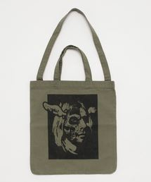 Sync.（スィンク）の「Sync.【D*FACE】HERRINGBONE 2WAY TOTE BAG "COMPLAIN"（トートバッグ）」