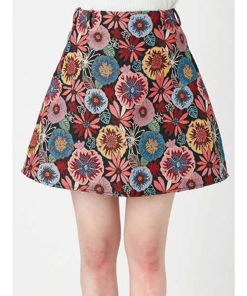 EMODA（エモダ）の「カーブパネルミニスカート（スカート・レディース・ブラック/オレンジ/その他・SMALL/MEDIUM）」の8枚目の写真