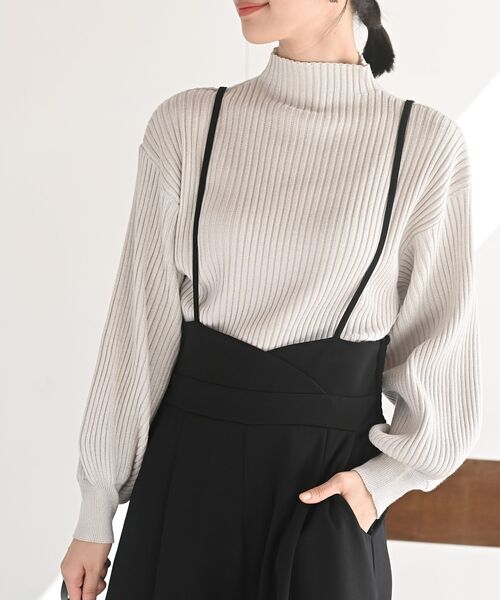 新品　rimir ハイウエストサロペット rimir リミル ハイウエストサロペット